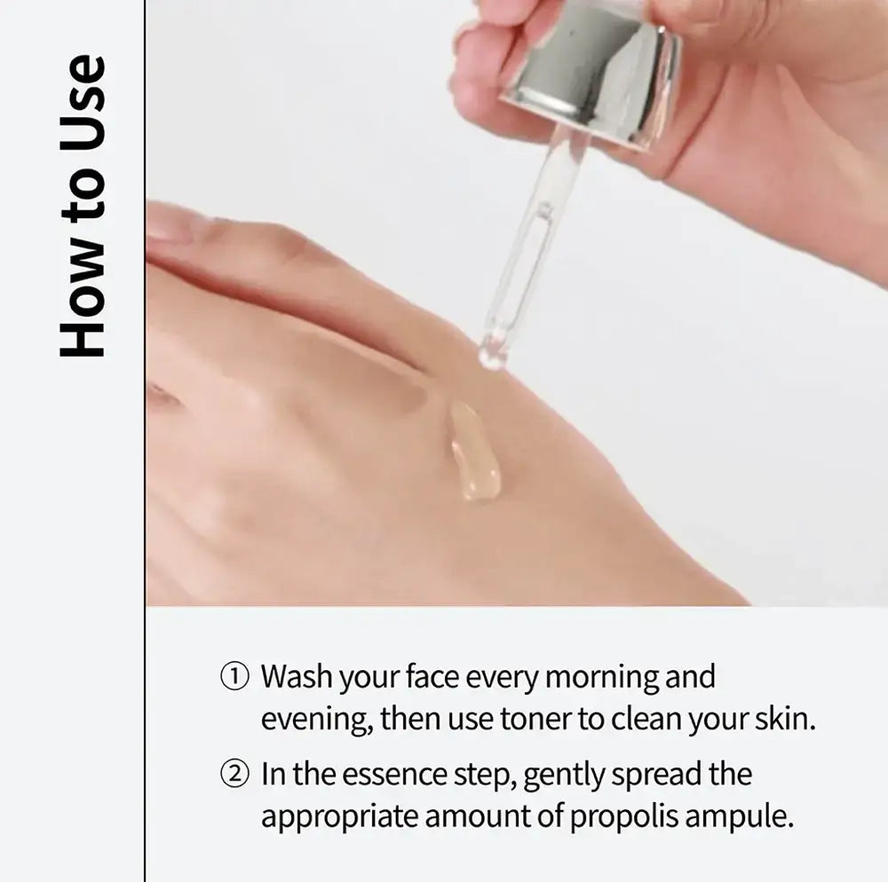 CNP LABORATORY Propolis Energy Active Ampoule - Hautserum mit Propolis-Extrakt und Madecassosid zur Revitalisierung und Beruhigung der Haut - 35 ml
