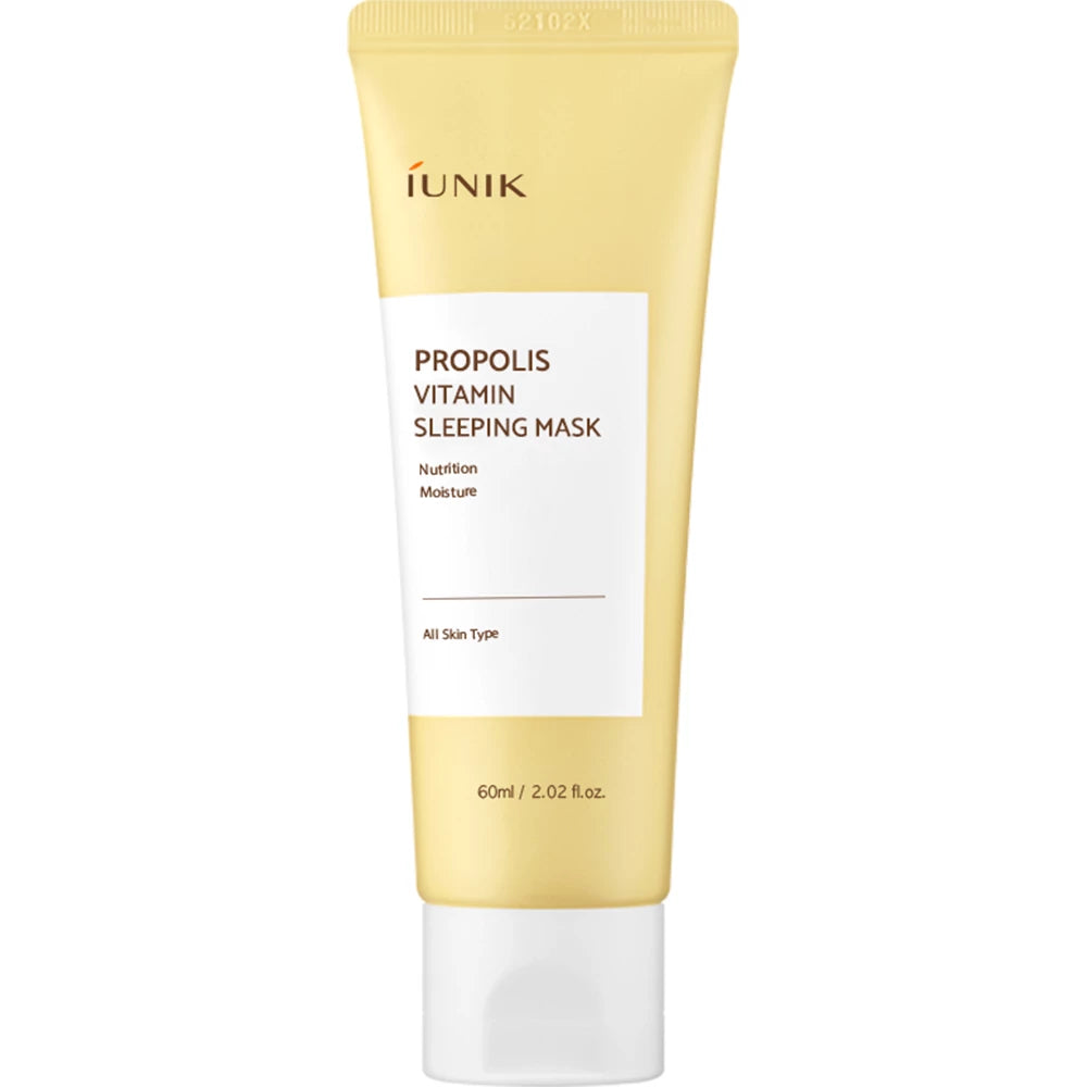 IUNIK Propolis Vitamin - Gesichtsmaske mit Propolis- und Sanddornextrakt, die zur Hautfeuchtigkeit und zum Hautkomfort beiträgt - 60 ml