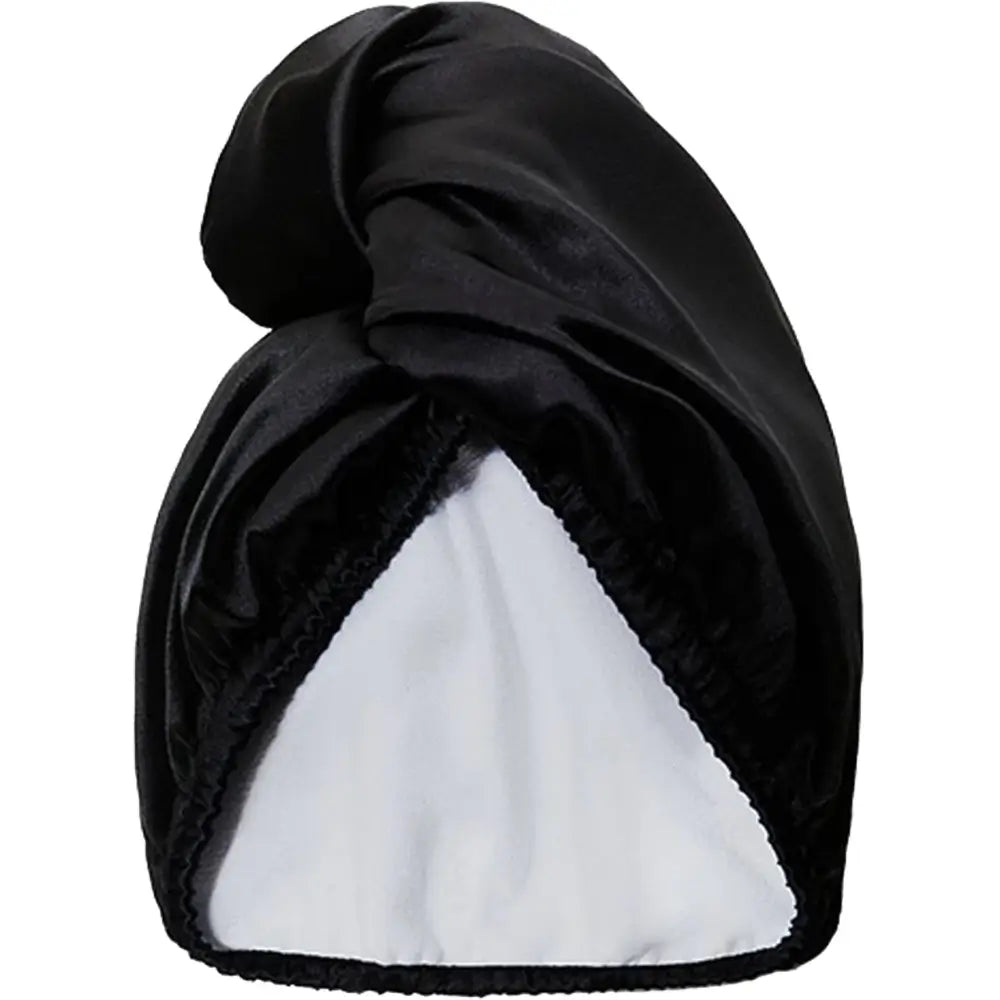 GLOV Haarwickel Satin Schwarz