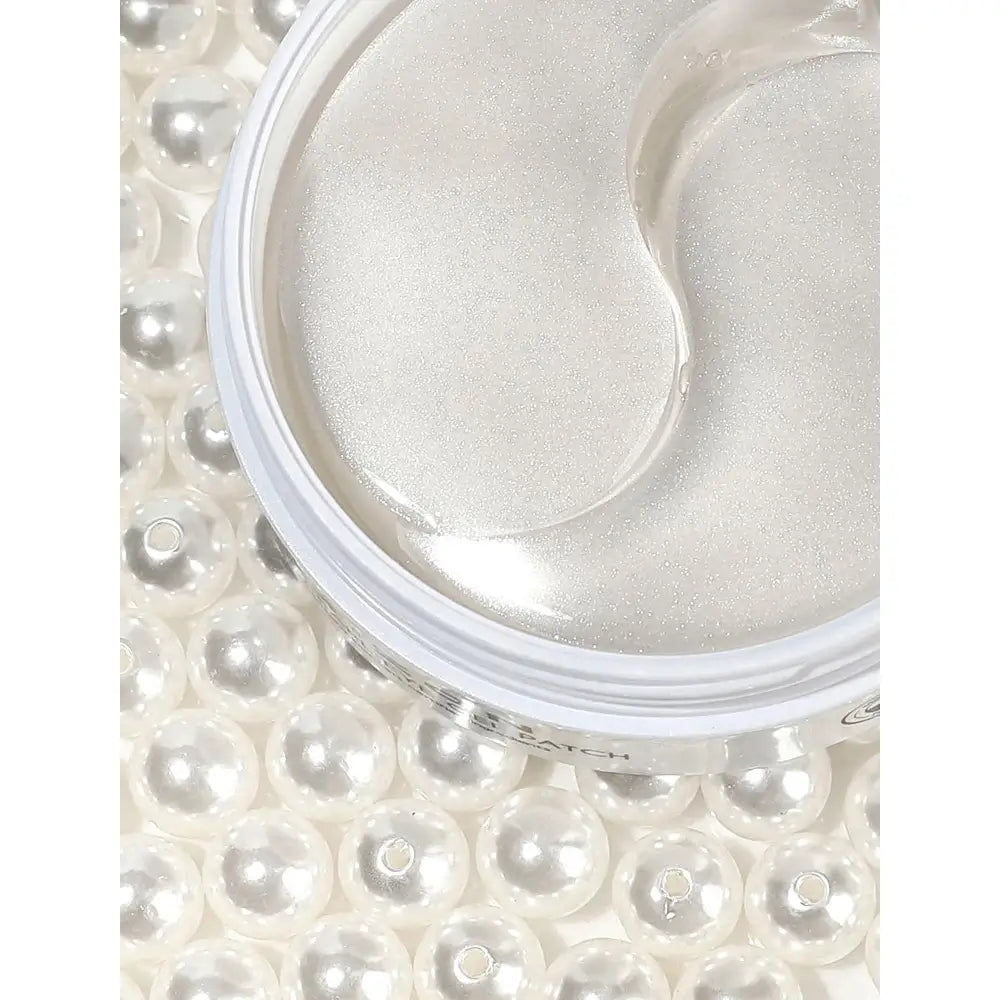 MIZON Pure Pearl Eye Gel - Augenpads mit weißem Perlenextrakt und Niacinamid zur Aufhellung, Hydratation und Straffung der Augenpartie, Reduzierung von Mattheit, feinen Linien und Augenringen - 60 Stück