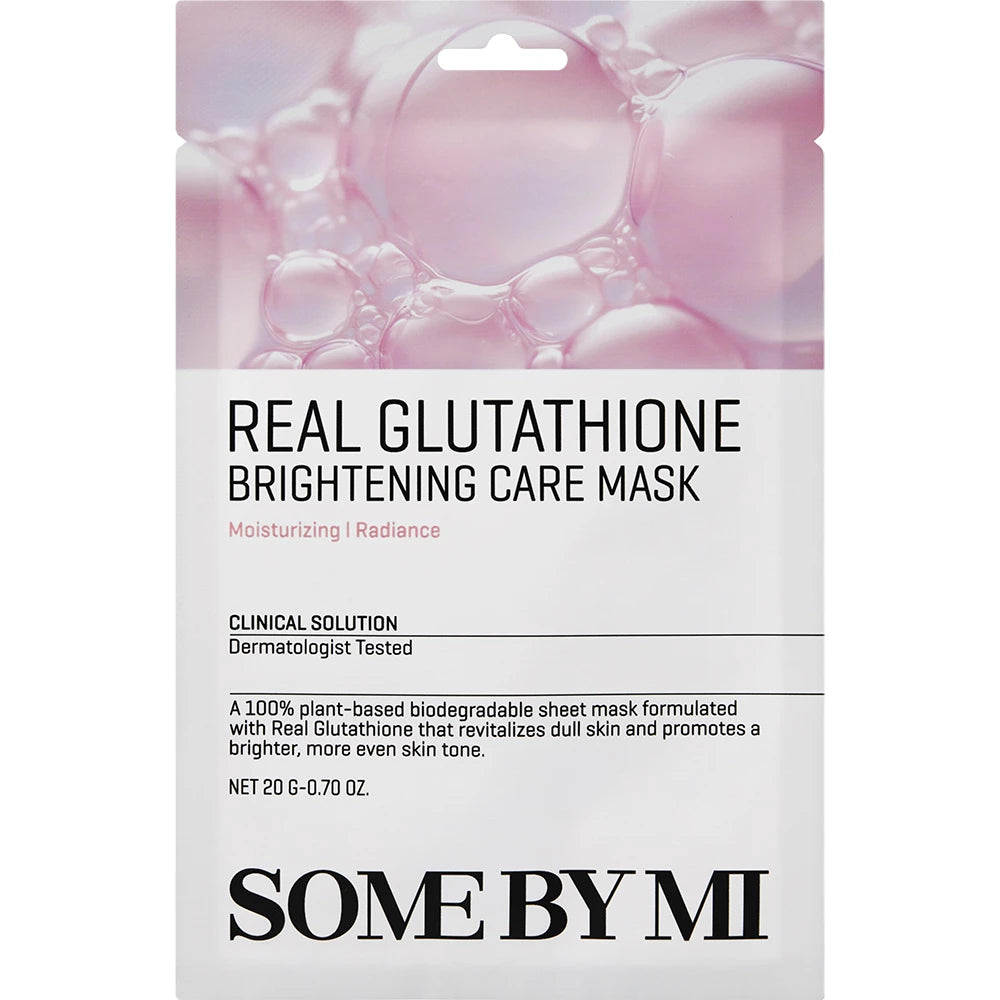 SOME BY MI Real Glutathione Brightening Care Mask - Gesichtsmaske mit Glutathion zur Aufhellung und Ausstrahlung