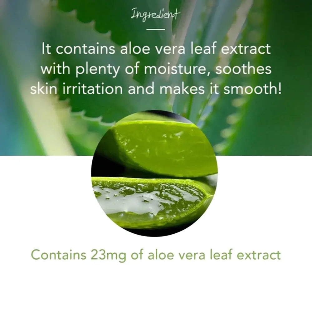 NATURE REPUBLIC Real Nature Aloe Gesichtsmaske - Intensive Feuchtigkeit und sofortige Beruhigung, 23 g