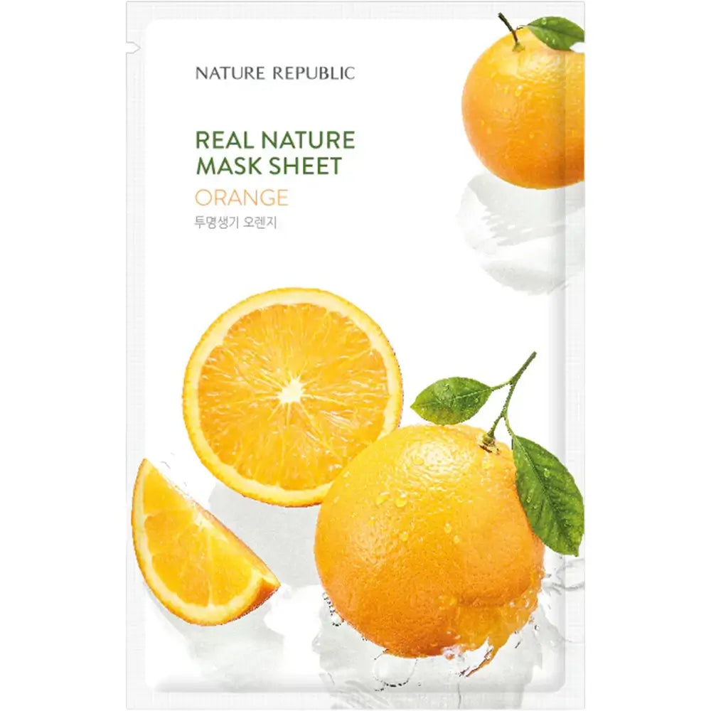 NATURE REPUBLIC Real Nature Orange Mask Sheet
