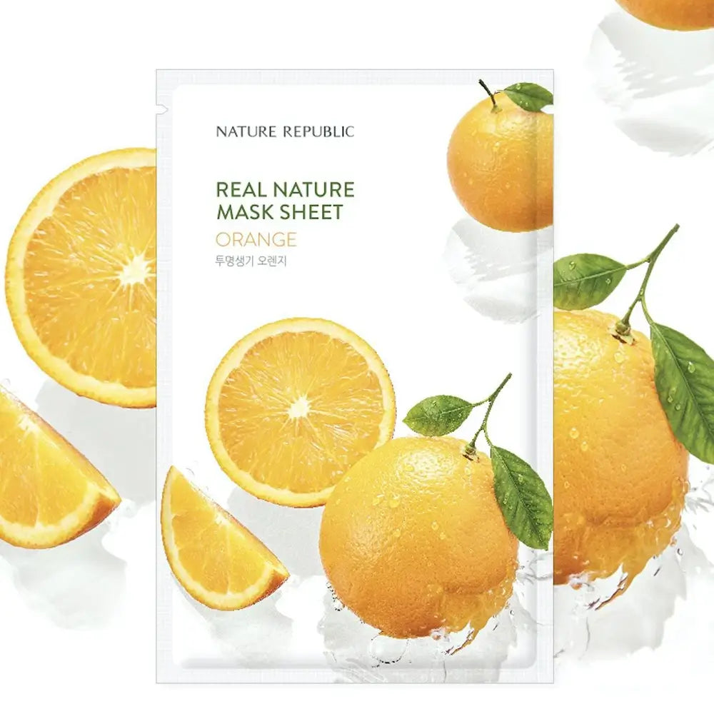 NATURE REPUBLIC Real Nature Orange Mask Sheet