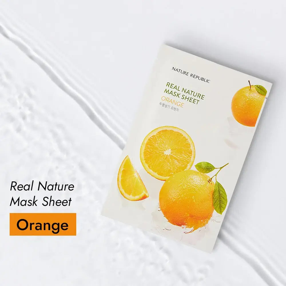 NATURE REPUBLIC Real Nature Orange Mask Sheet