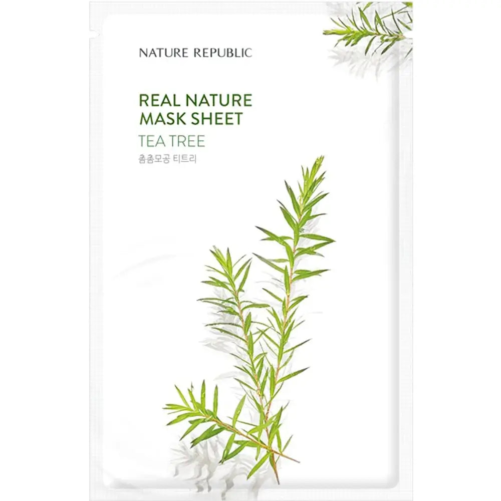 NATURE REPUBLIC Real Nature Tea Tree Mask Sheet