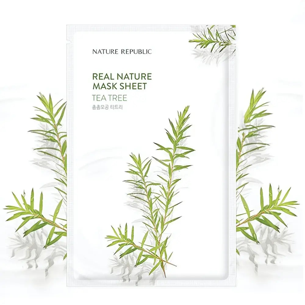 NATURE REPUBLIC Real Nature Tea Tree Mask Sheet