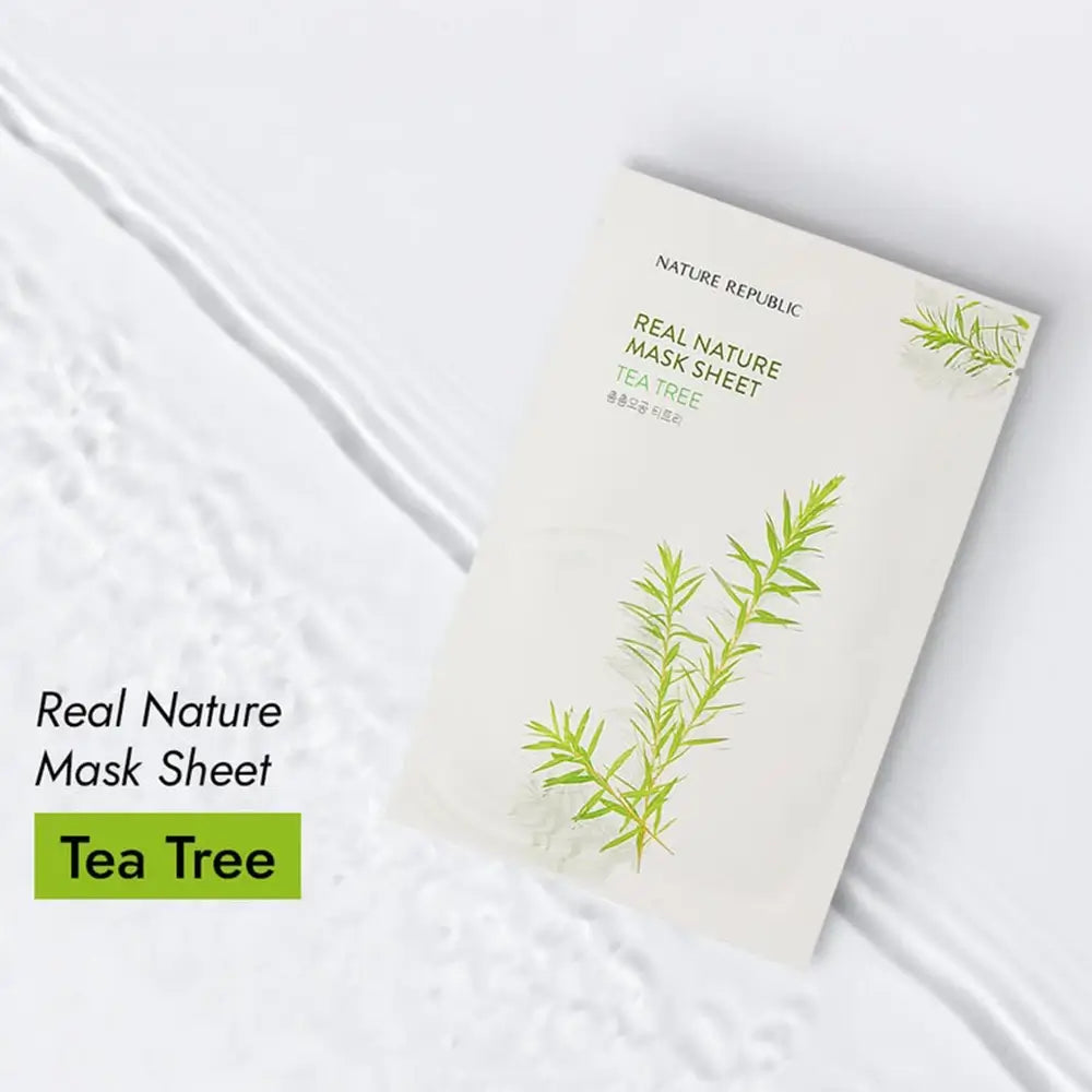 NATURE REPUBLIC Real Nature Tea Tree Mask Sheet