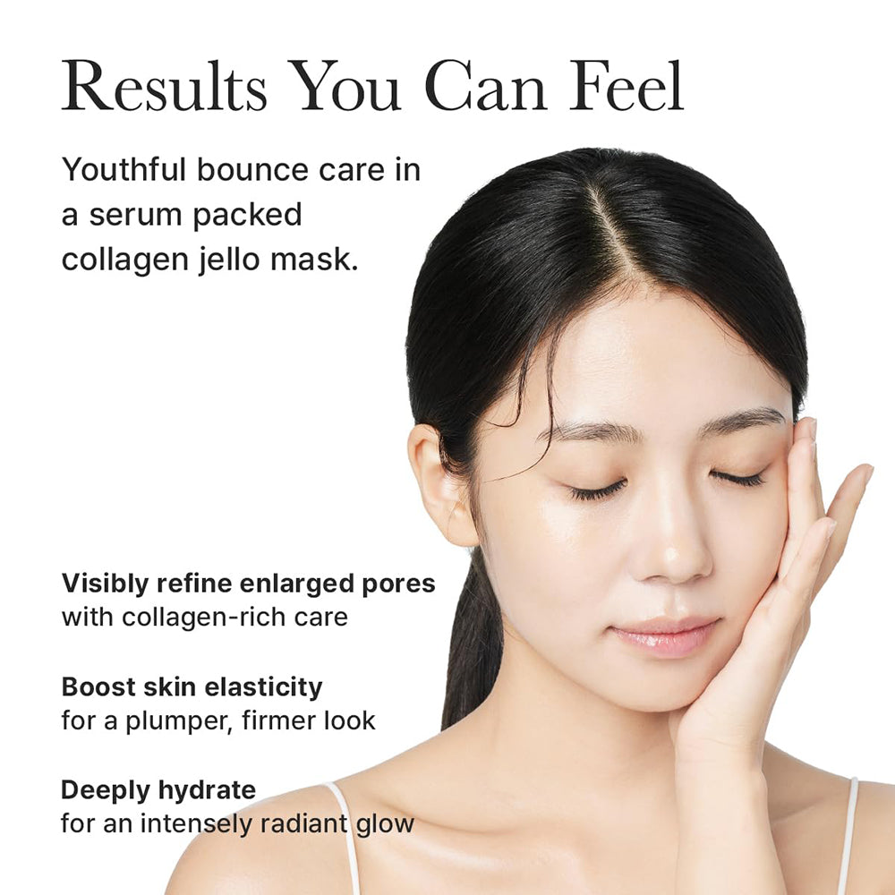 Rote Kollagen-Gelee-Hydrogel-Maske Gesichtsmaske 25 g