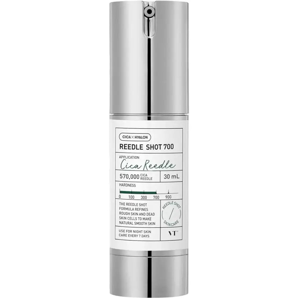 VT COSMETICS Reedle Shot 700 - Gesichtsserum mit CicaHyalon und Cica Reedle für tiefe Feuchtigkeit und Hautberuhigung - 30 ml