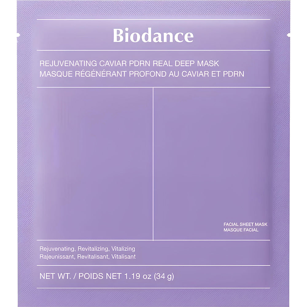 BIODANCE Verjüngende Kaviar PDRN Real Deep Maske, 34 g