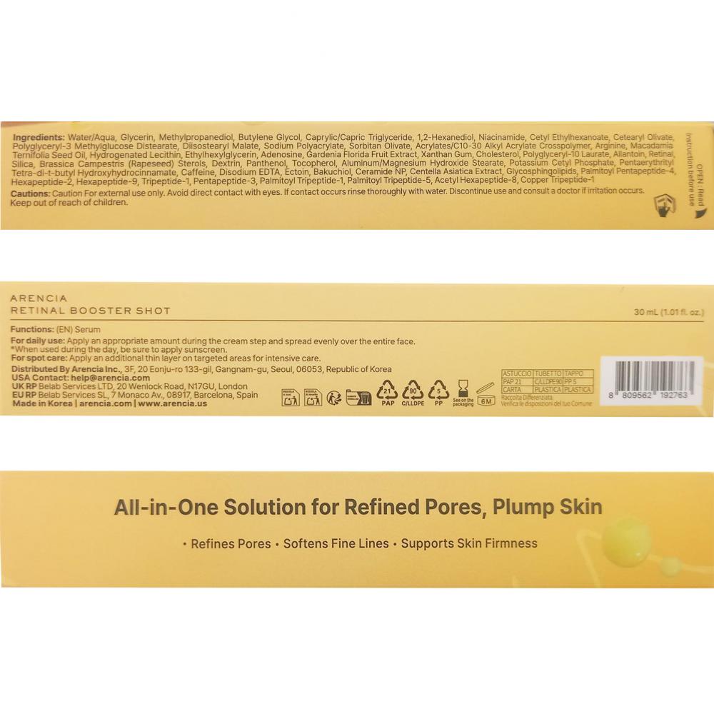Retinal-Booster-Shot Gesichtsserum 30 ml