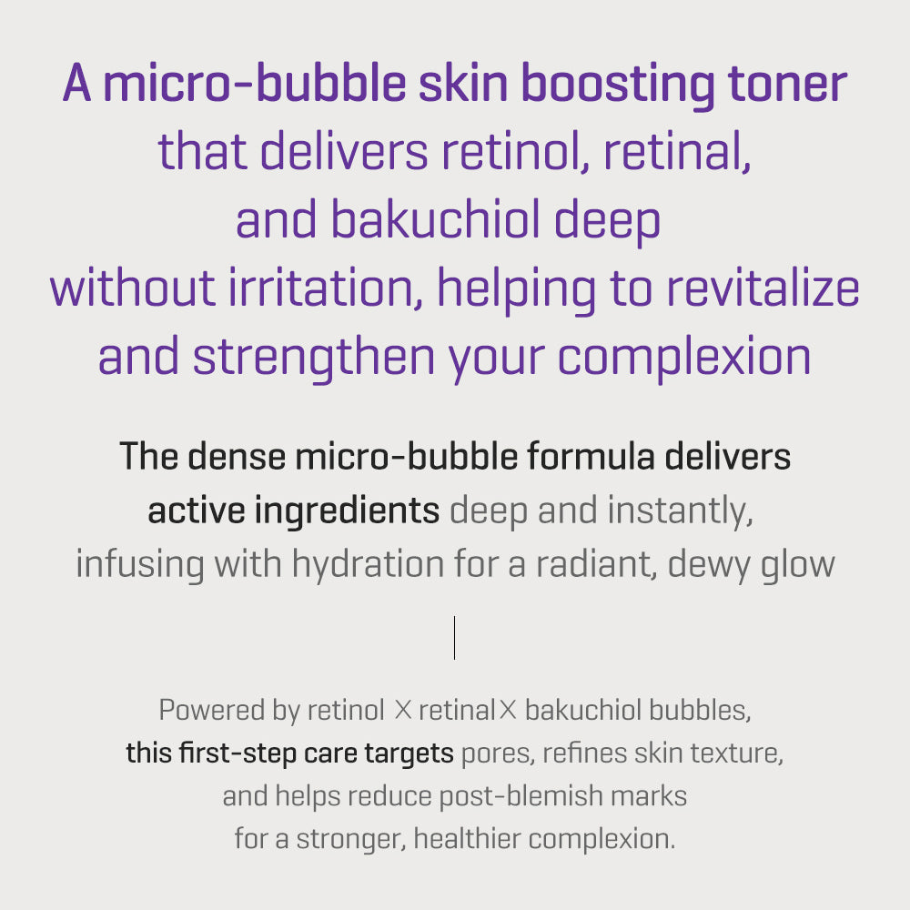 SOME BY MI Retinol Bakuchiol Bubble Toner