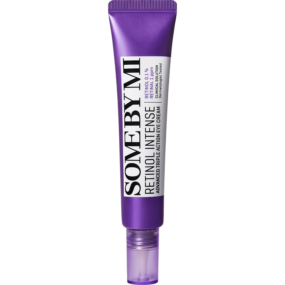 SOME BY MI Retinol Intense Advanced Triple Action Eye Cream - Augencreme mit Retinol und Niacinamid zur Reduzierung von feinen Linien und Fältchen und zur Aufhellung des Blicks - 30 ml