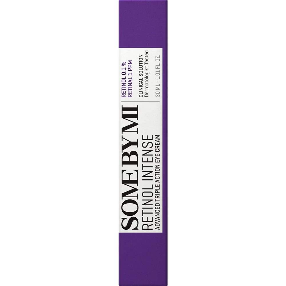 SOME BY MI Retinol Intense Advanced Triple Action Eye Cream - Augencreme mit Retinol und Niacinamid zur Reduzierung von feinen Linien und Fältchen und zur Aufhellung des Blicks - 30 ml
