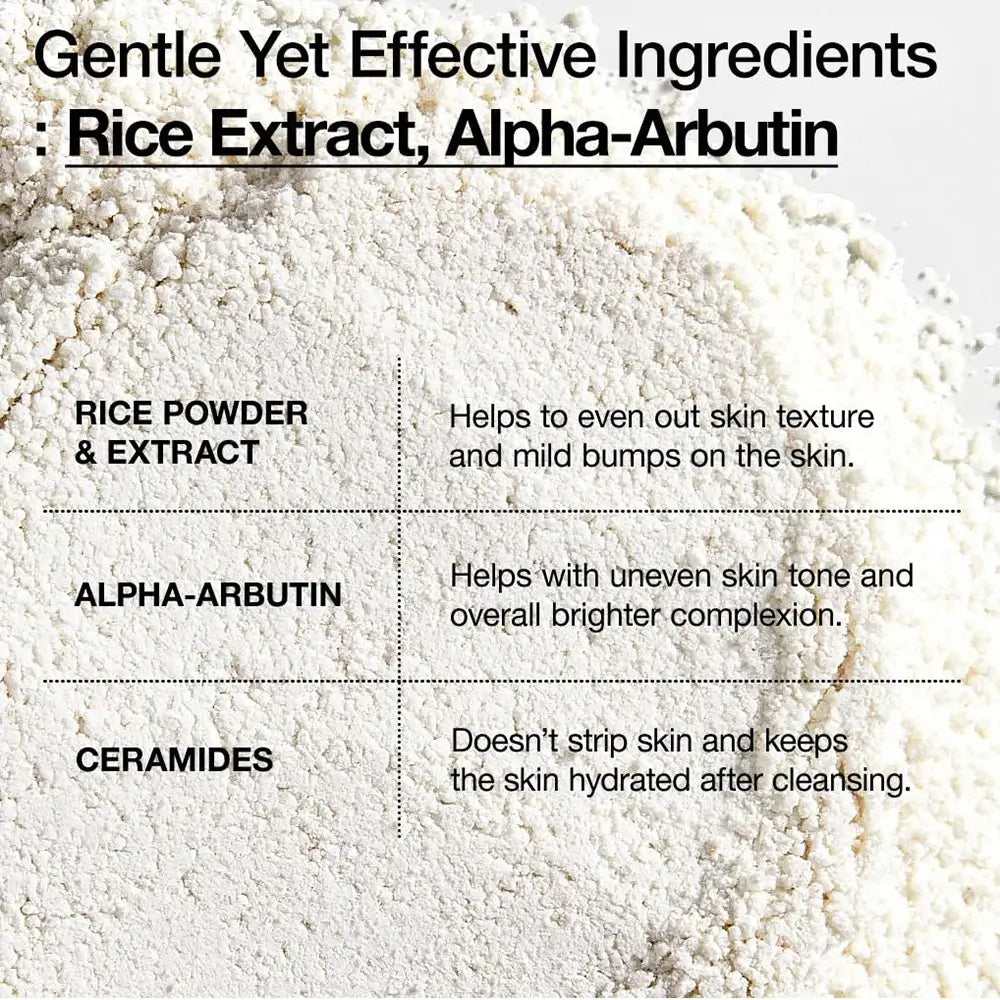 ANUA Rice Enzyme Brightening Cleansing Powder