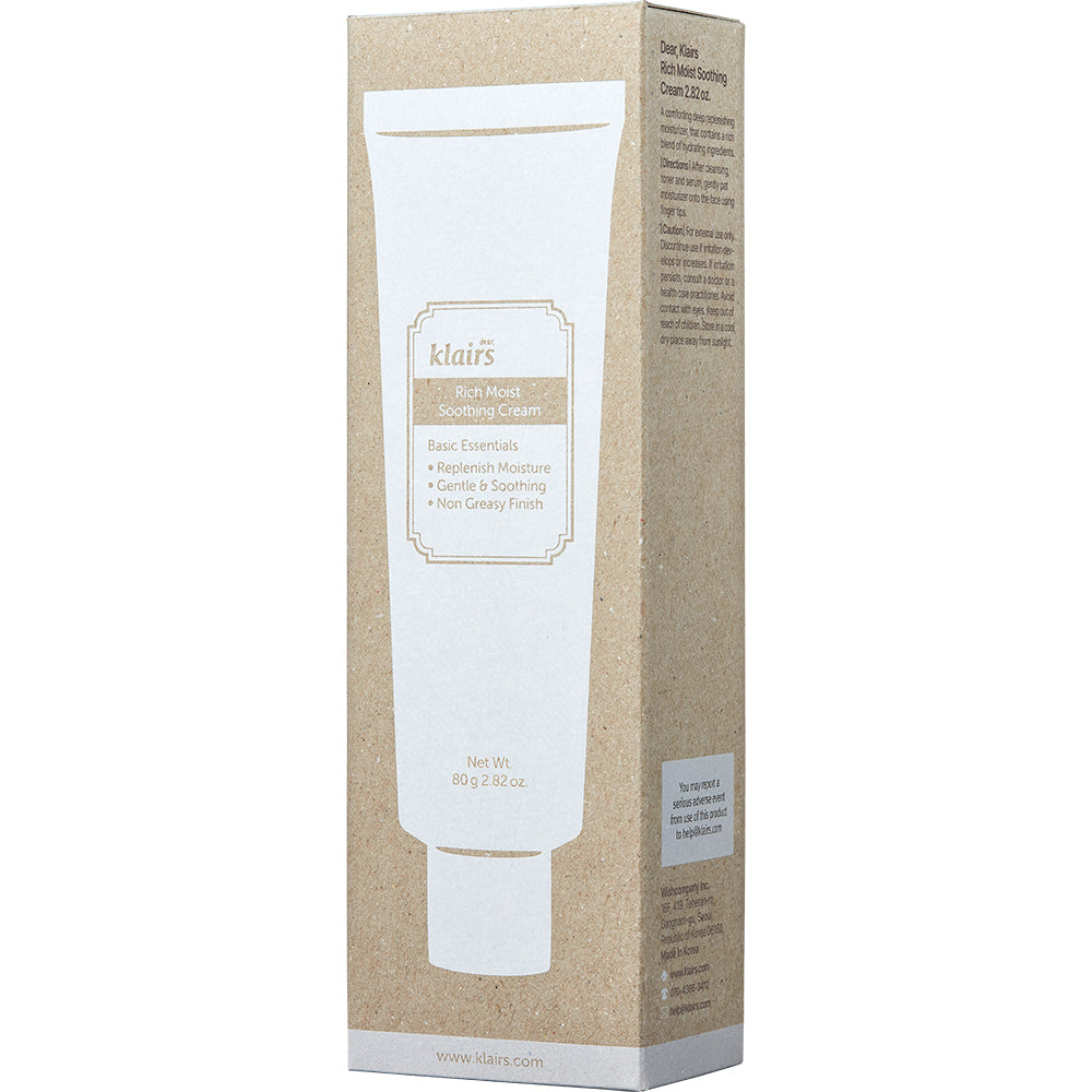 Dear Klairs Reichhaltige Feuchtigkeitsspendende Creme, 80 g