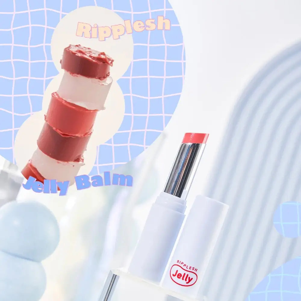 BLACK ROUGE Ripplesh Jelly Balm - Lippenbalsam mit Hyaluronsäure und Kollagen für Feuchtigkeit und Komfort - 3,3 g - J04 Grape jelly