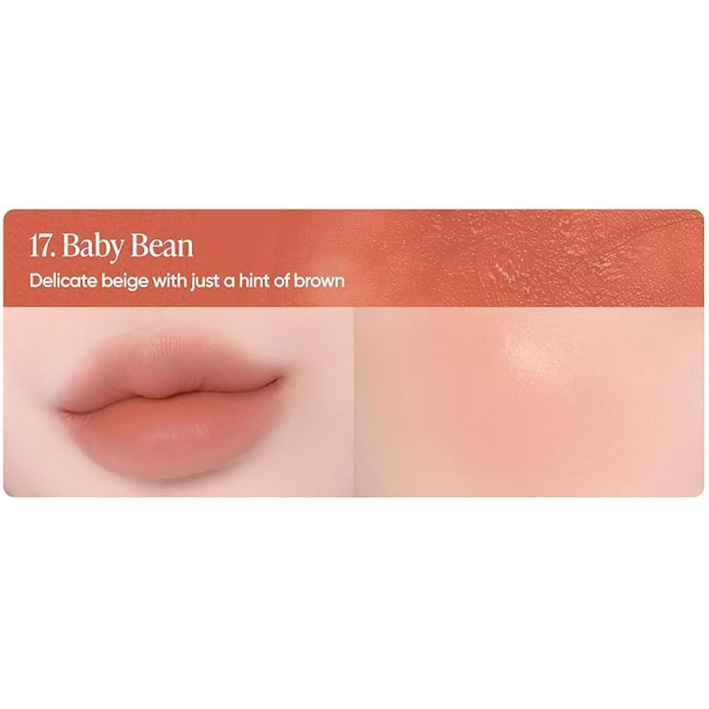 BANILA CO Romantic Blush Lip and Cheek - Lippen- und Wangenrouge mit Hyaluronsäure und pflanzlichen Buttern, das die Lippen und Wangen mit Feuchtigkeit versorgt und den ganzen Tag über für Wohlbefinden sorgt - 3,7 g - 17 Baby Bean