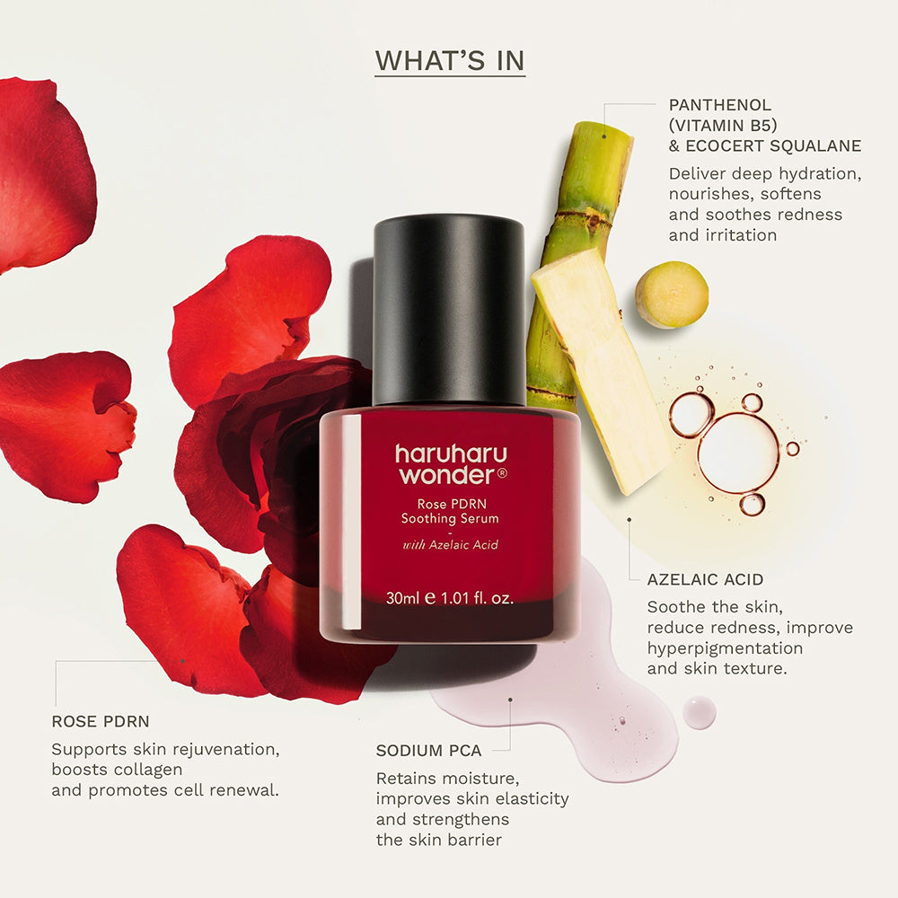 Rose PDRN Soothing Serum Ser de fata 30 ml
