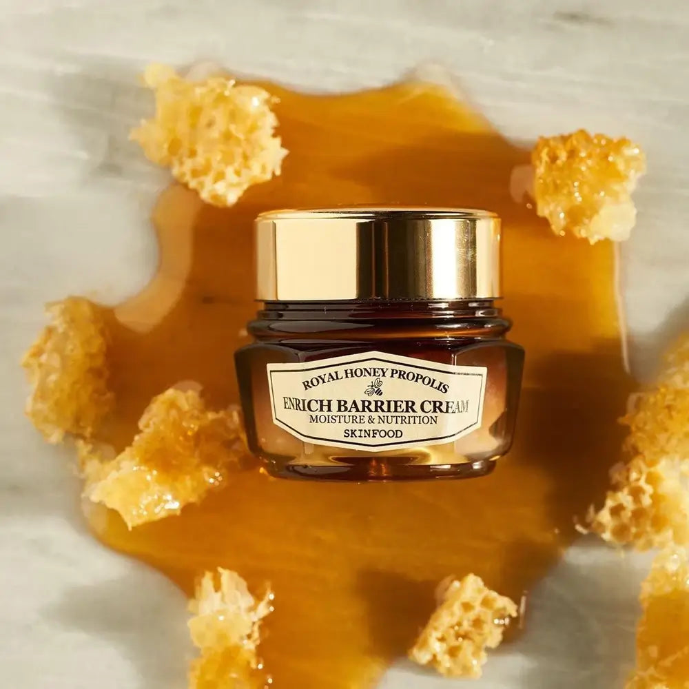 SKINFOOD Royal Honey Propolis Feuchtigkeitscreme für das Gesicht – Tiefe Feuchtigkeit und intensiver Schutz, 63 ml