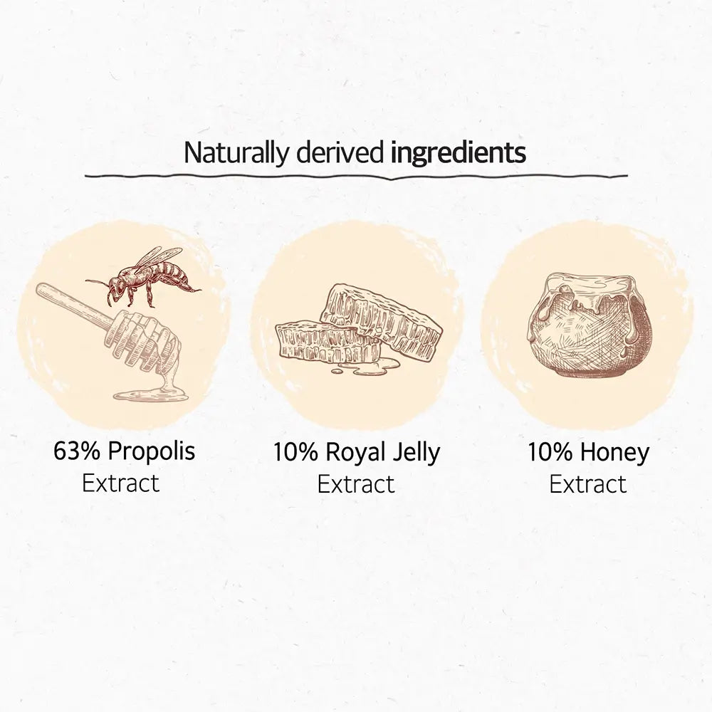SKINFOOD Royal Honey Propolis Essenz - Intensive Feuchtigkeitspflege & Beruhigung, 50 ml