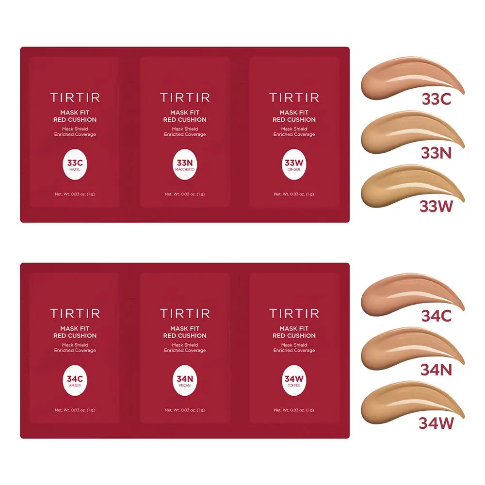 TIRTIR Mask Fit Red Cushion Kit - 33C-34W