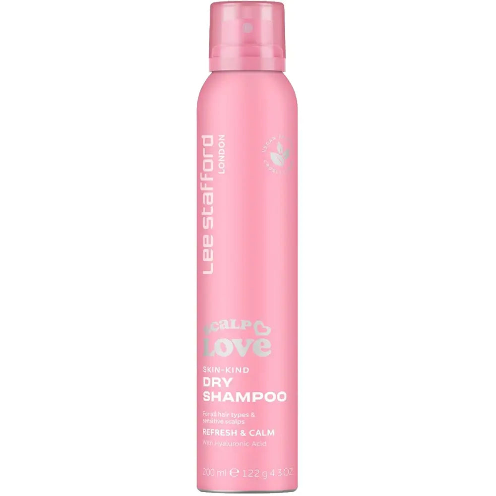 LEE STAFFORD Scalp Love Trockenshampoo - hautfreundliches Trockenshampoo mit Hyaluronsäure zur Erfrischung der Haare zwischen den Wäschen und zur Erhaltung des Komforts empfindlicher Kopfhaut - 200 ml