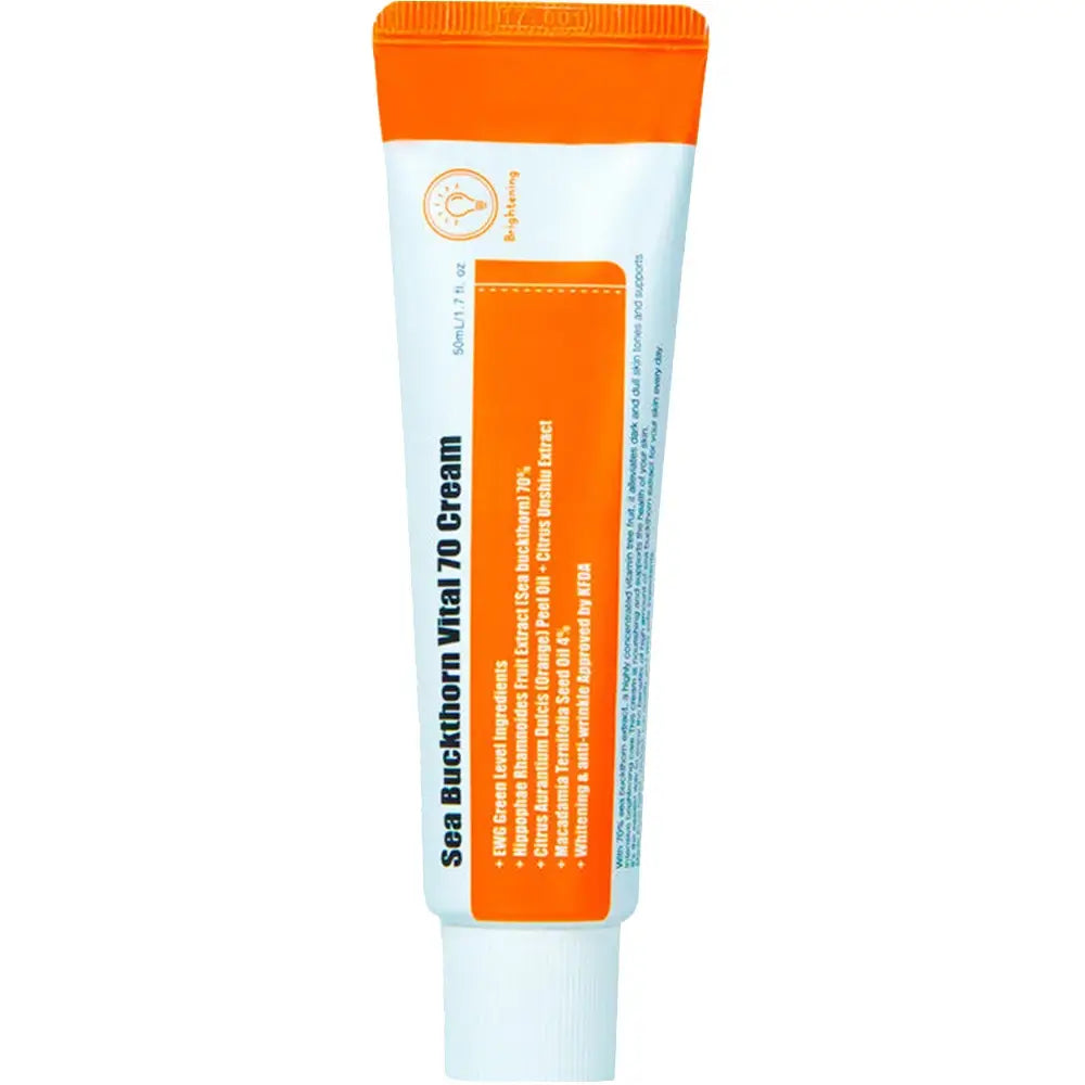 PURITO Sea Buckthorn Vital 70 - Feuchtigkeitscreme mit Sanddorn und Niacinamid