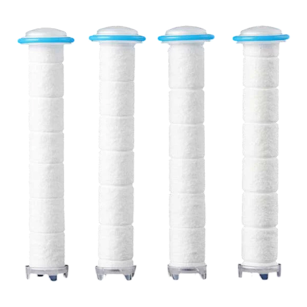 POSEION Sedimentfilter - Polypropylen-Ersatzfilter für Duschkopf BT100, 4 Stück