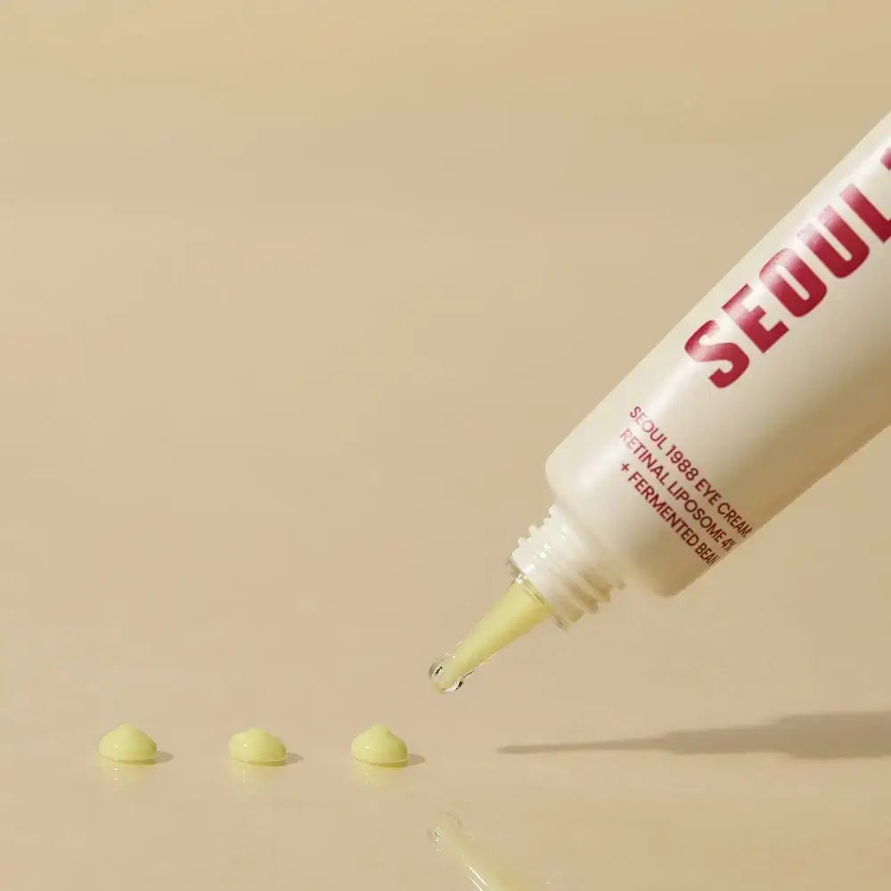 KSECRET Seoul 1988 Augencreme, Retinal-Liposom 4% + fermentierte Bohne Augencreme - Falten und Pigmentierung, 30 ml