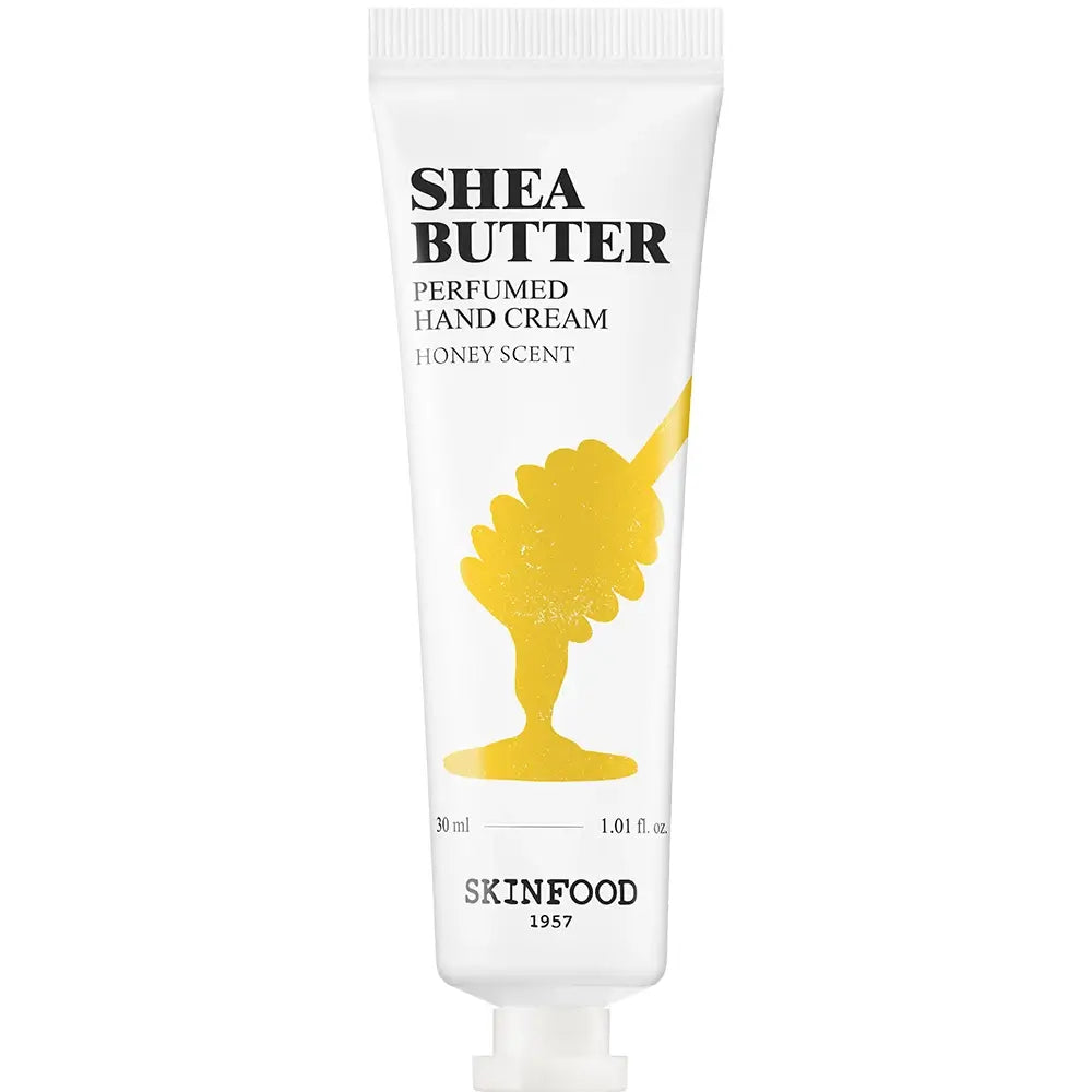 SKINFOOD Sheabutter Handcreme mit Honig - Intensive Feuchtigkeitspflege und Geschmeidigkeit, 30 ml