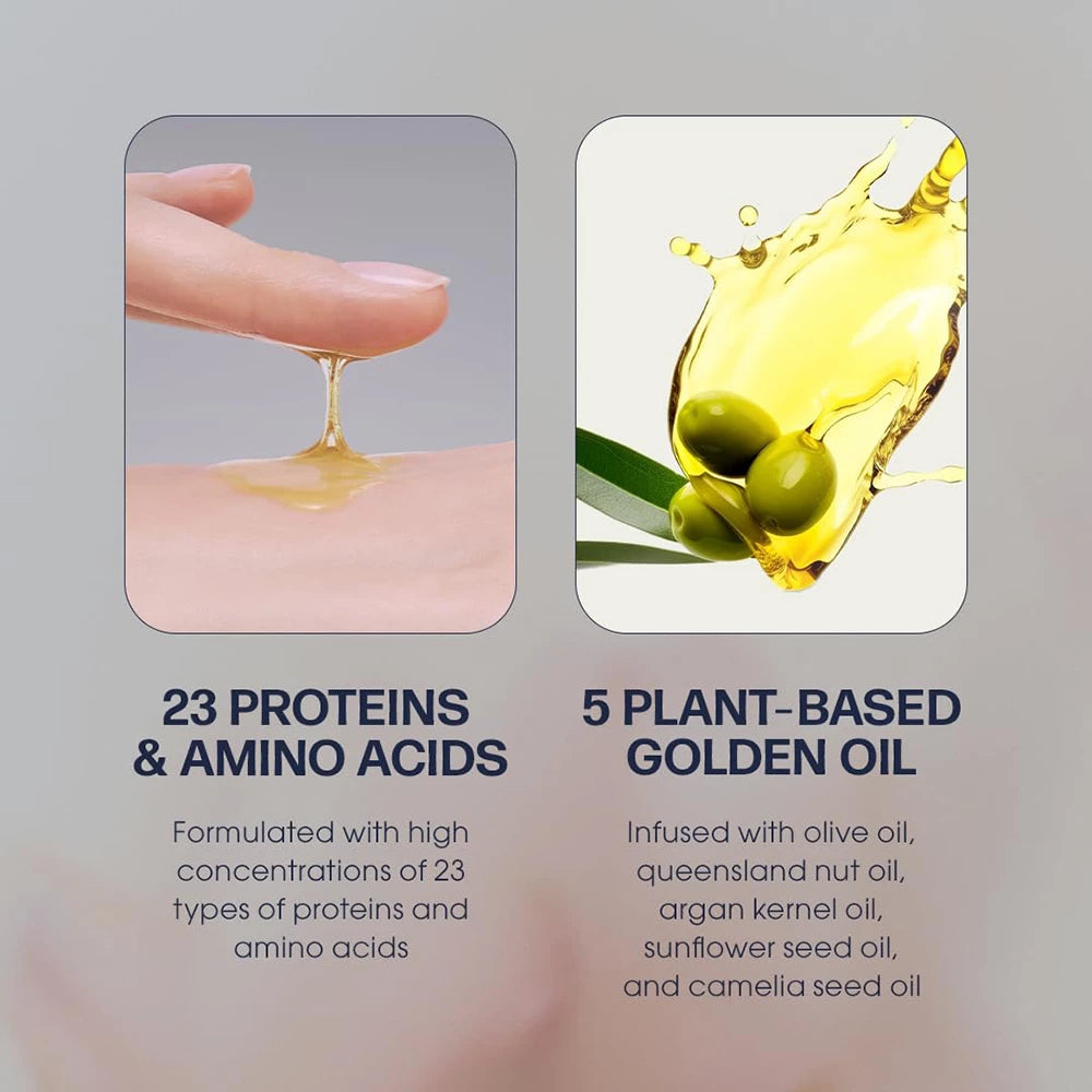 UNOVE Silk Hair Oil Tender Bloom - Haaröl mit Arganöl und Seidenkomplex für Feuchtigkeit und seidigen Glanz, ohne zu beschweren - 70 ml