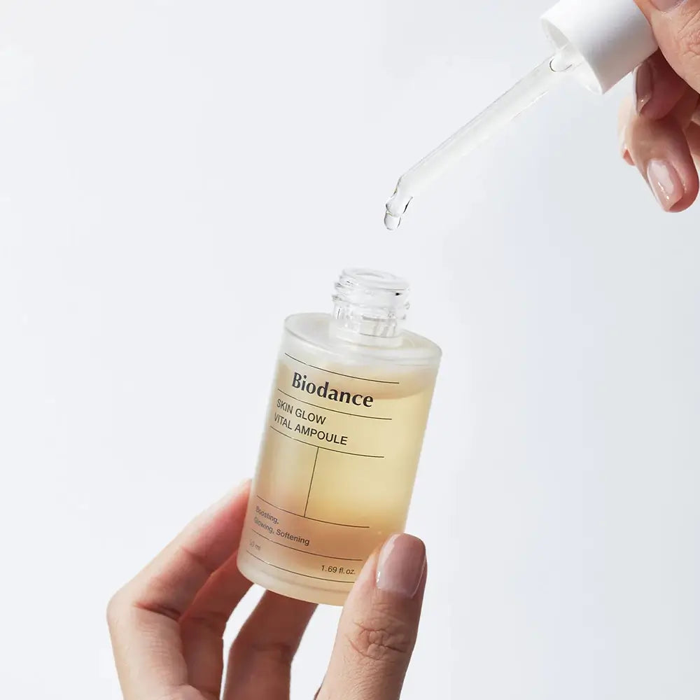 Biodance Skin Glow Ser Vital - Probiotika und Hyaluronsäure für Feuchtigkeit und Ausstrahlung, 50 ml