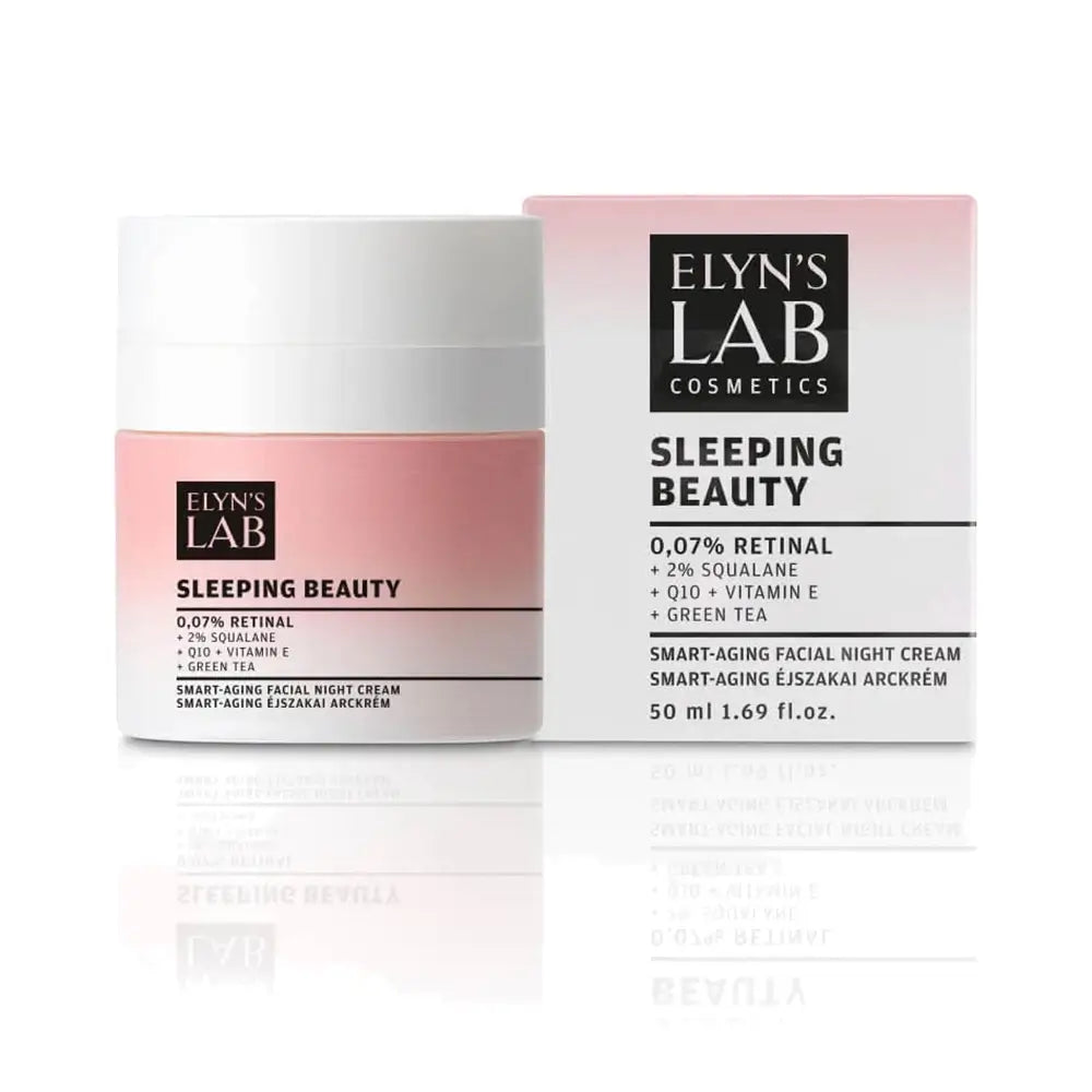 ELYN'S LAB Sleeping Beauty Retinal - Gesichtspflege mit Retinal 0,07% und Squalan zur Bekämpfung von Falten, Hyperpigmentierung und Hautaustrocknung - 50 ml