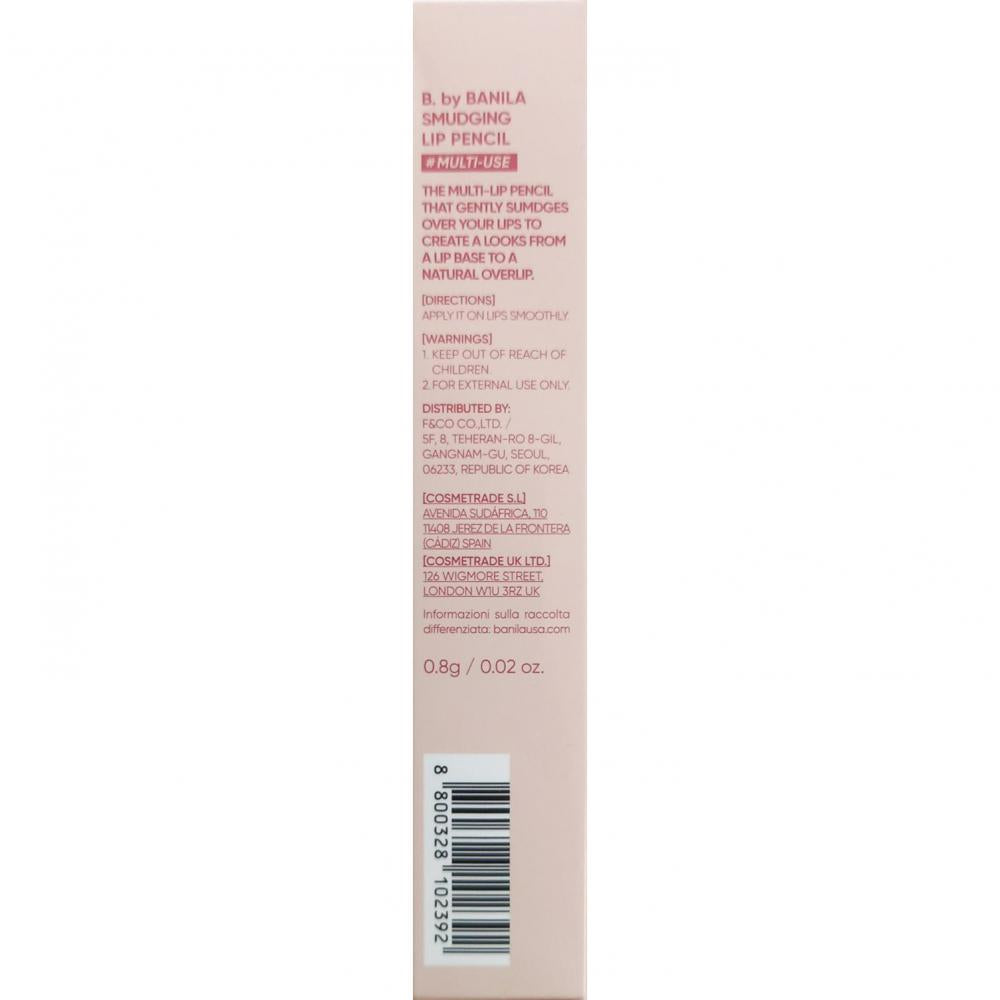 BANILA CO Smudging Lippenstift, PK01 Nude Rose