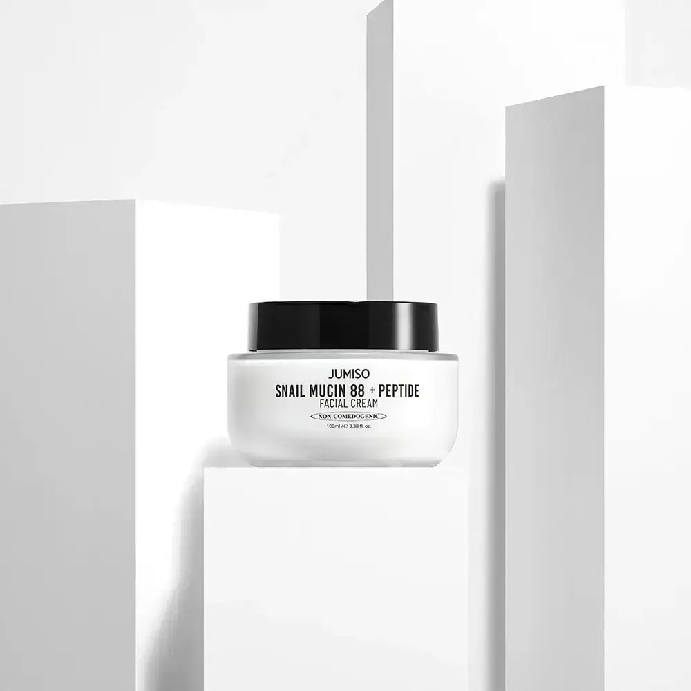 Jumiso Snail Mucin 88 + Peptidcreme - Intensive Feuchtigkeitsversorgung und Regeneration, 100 ml