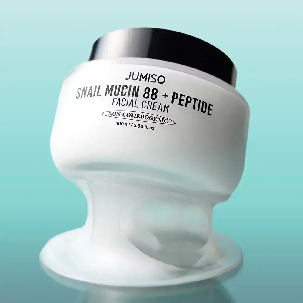 Jumiso Snail Mucin 88 + Peptidcreme - Intensive Feuchtigkeitsversorgung und Regeneration, 100 ml