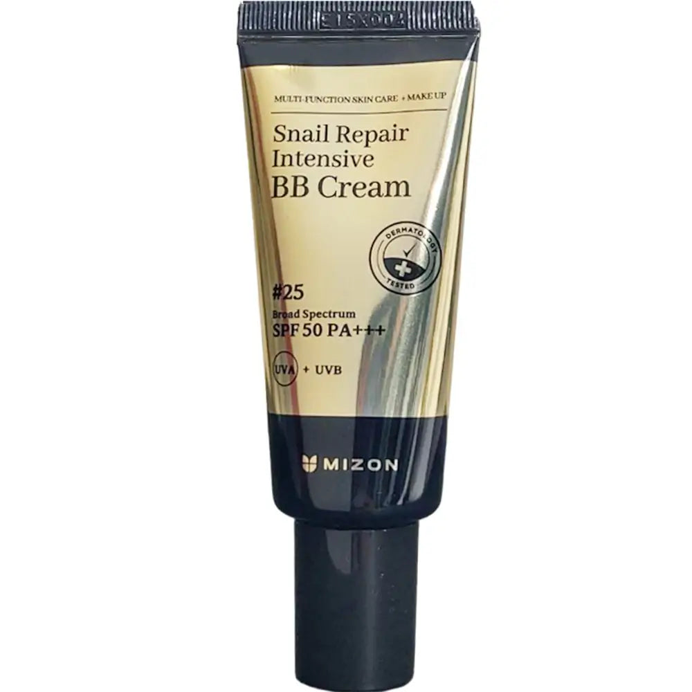 MIZON Snail Repair Intensive BB Cream #25 SPF 50 PA+++ - BB-Creme mit Schneckenschleim für einen ebenmäßigen und strahlenden Teint, 20 ml