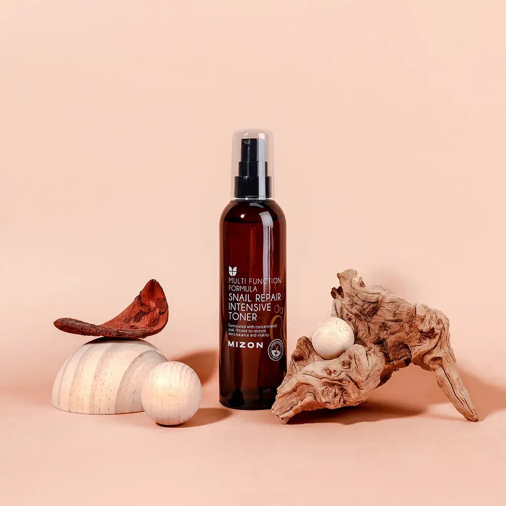 MIZON Snail Repair Intensive Toner - Gesichtswasser mit Schneckenschleim und Panthenol zur Hydratation und zum Ausgleich des Hauthaushalts - 100 ml