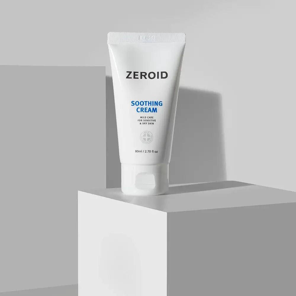 ZEROID Beruhigende Körpercreme - Intensive Reparatur und Feuchtigkeit für empfindliche und trockene Haut