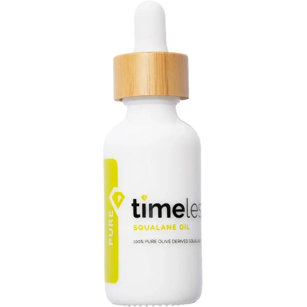 Timeless Skin Care Pure Line Gesichtsöl 100% Squalane - Tiefenfeuchtigkeit und antioxidativer Schutz, 30 ml