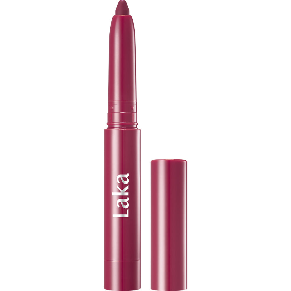 LAKA Stain Lippenkonturenstift - Lippenkonturenstift für schnelles Konturieren, Definieren und Ausfüllen der Lippen, mit cremiger und pigmentierter Textur - 06 Mauve Whisper