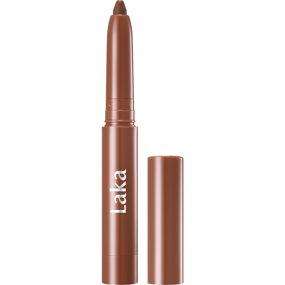 LAKA Stain Lippenkonturenstift - Lippenkonturenstift zum Konturieren und Definieren der Lippen sowie zum Ausfüllen der Lippen, mit cremiger Textur, einfach aufzutragen und zu verblenden - 07 Espresso Temper