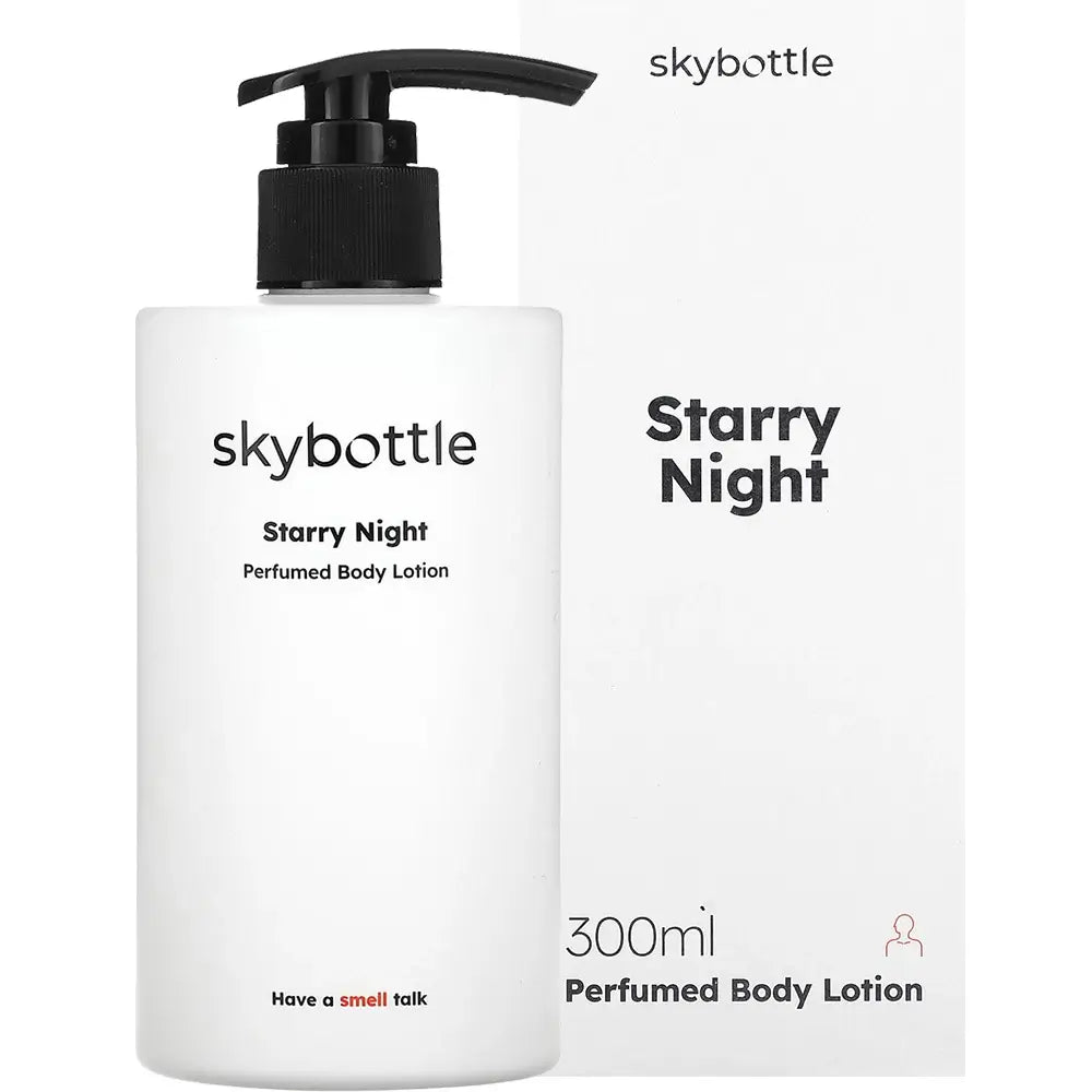 Skybottle Starry Night parfümierte Körperlotion - Intensive Feuchtigkeitspflege und blumig-orientalischer Duft, 300 ml