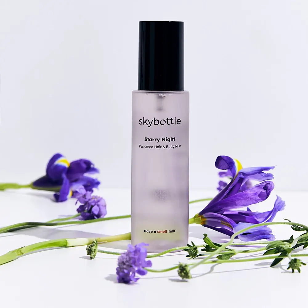 SKYBOTTLE Starry Night Mist Haarpflege- und Körperspray – intensive Feuchtigkeit und anhaltender Blumenduft, 100 ml