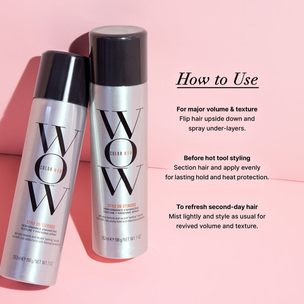 COLOR WOW Style On Steroids Verdickungsspray, 262 ml