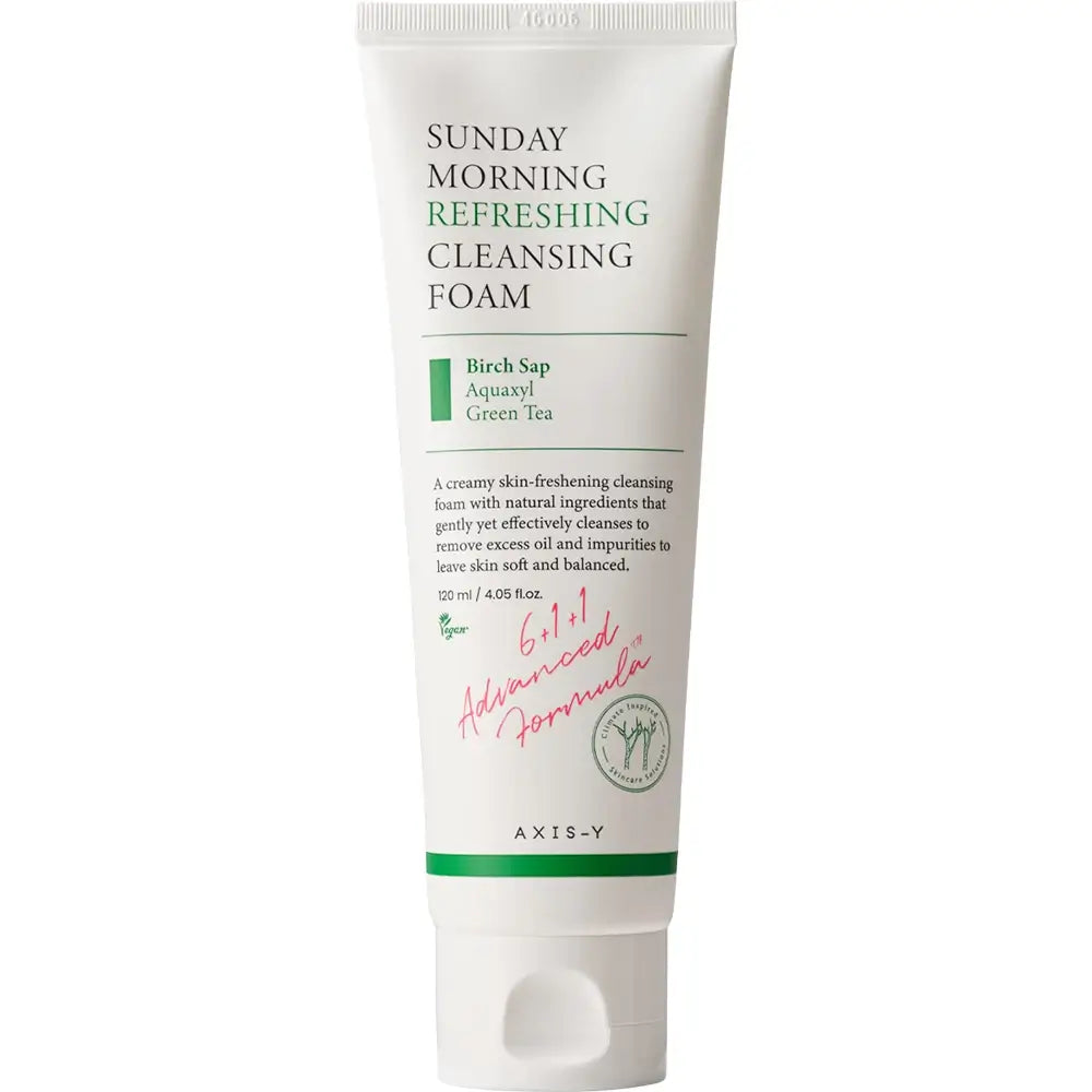 AXIS-Y 6+1+1 Reinigungsschaum Morgens - Tiefenreinigung und natürliche Feuchtigkeitspflege, 120 ml