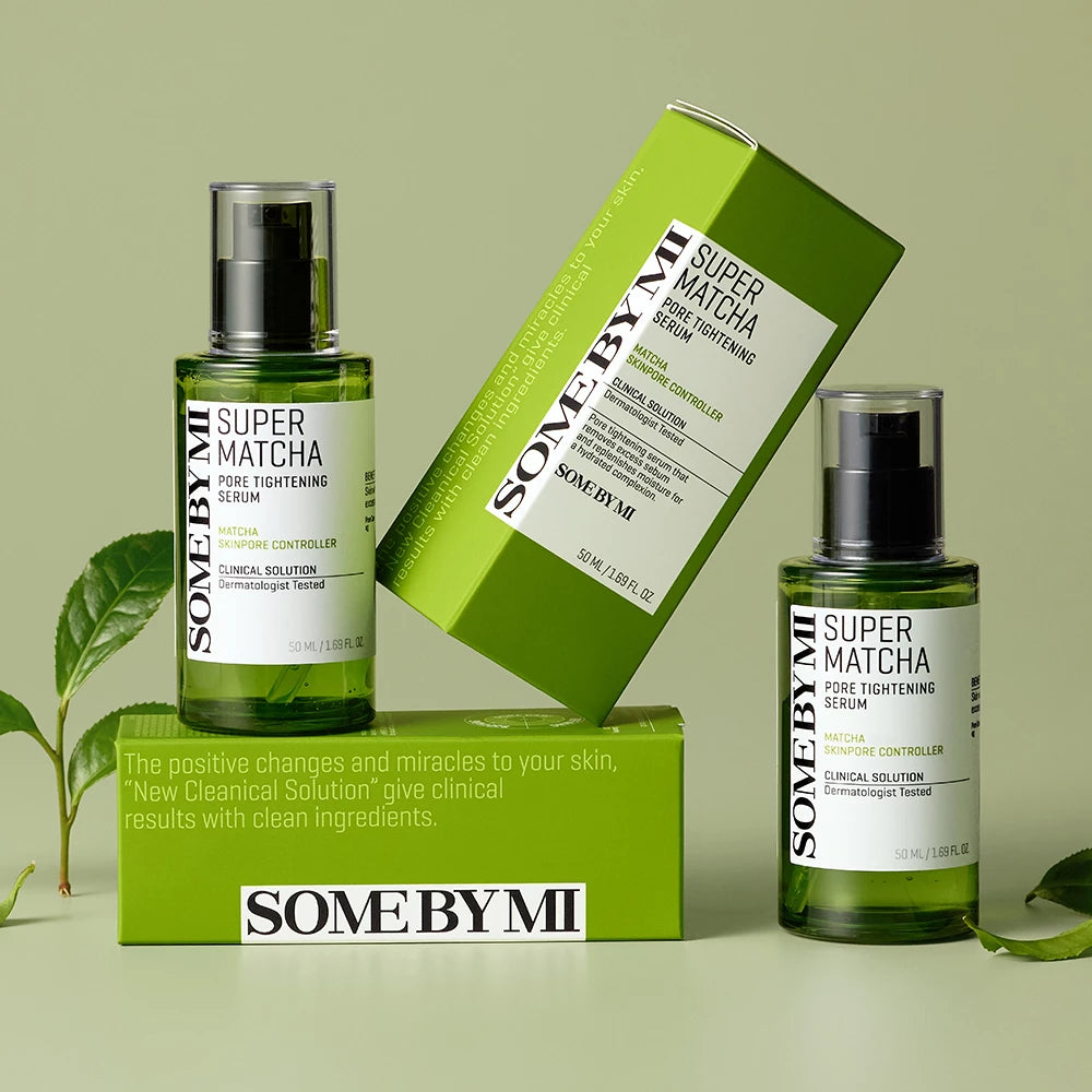 SOME BY MI Super Matcha Porenstraffendes Serum - Feuchtigkeit und Talgregulierung, 50 ml