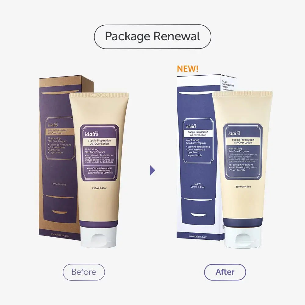 Dear Klairs Supple Preparation Crema pentru Fata Corp si Par Hidratanta